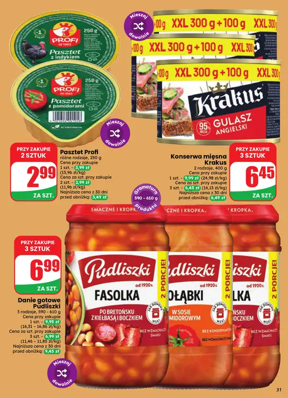 Dino - gazetka promocyjna Gazetka 43 / 2026 od środy 21.10 do wtorku 27.10 - strona 31