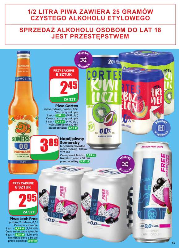 Dino - gazetka promocyjna Gazetka 43 / 2026 od środy 21.10 do wtorku 27.10 - strona 55