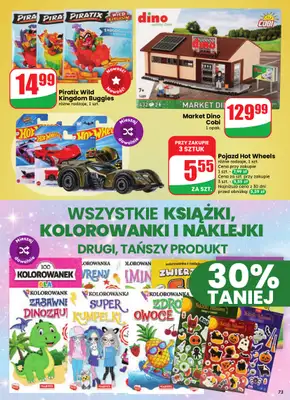 Dino - gazetka promocyjna Gazetka 43 / 2026 od środy 21.10 do wtorku 27.10 - strona 73