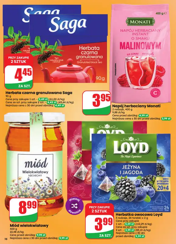 Dino - gazetka promocyjna Gazetka 43 / 2026 od środy 21.10 do wtorku 27.10 - strona 16