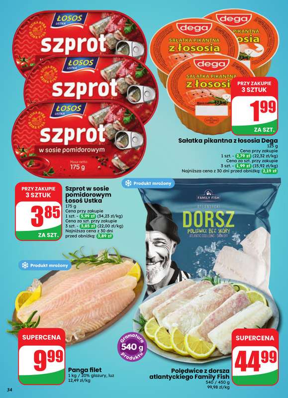 Dino - gazetka promocyjna Gazetka 43 / 2026 od środy 21.10 do wtorku 27.10 - strona 34