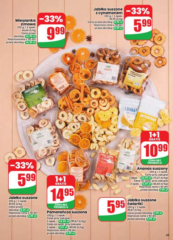 Dino - gazetka promocyjna Gazetka 43 / 2026 od środy 21.10 do wtorku 27.10 - strona 43