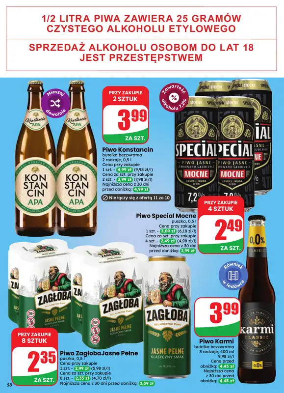 Dino - gazetka promocyjna Gazetka 43 / 2026 od środy 21.10 do wtorku 27.10 - strona 58