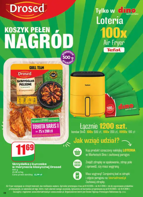 Dino - gazetka promocyjna Gazetka 43 / 2026 od środy 21.10 do wtorku 27.10 - strona 54