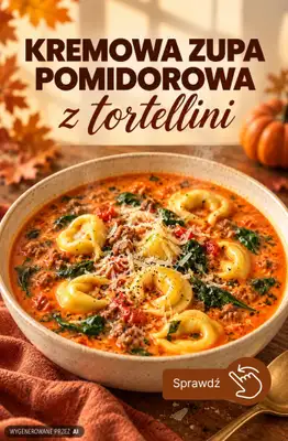 Dino - gazetka promocyjna Kremowa zupa pomidorowa z tortellini - sprawdź przepis od wtorku 20.10 