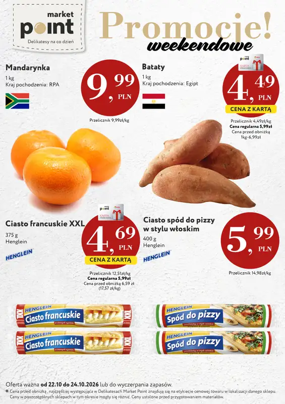 Market Point - gazetka promocyjna Ulotka weekendowa od czwartku 22.10 do soboty 24.10 - strona 7
