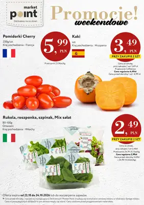 Market Point - gazetka promocyjna Ulotka weekendowa od czwartku 22.10 do soboty 24.10 - strona 6