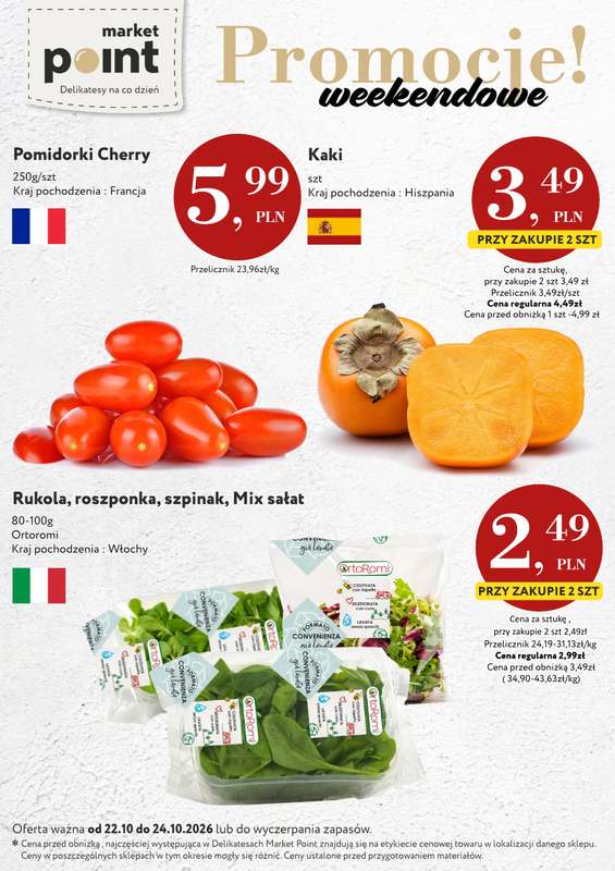 Market Point - gazetka promocyjna Ulotka weekendowa od czwartku 22.10 do soboty 24.10 - strona 6