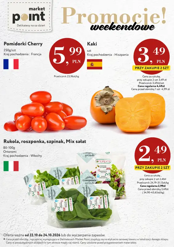 Market Point - gazetka promocyjna Ulotka weekendowa od czwartku 22.10 do soboty 24.10 - strona 6