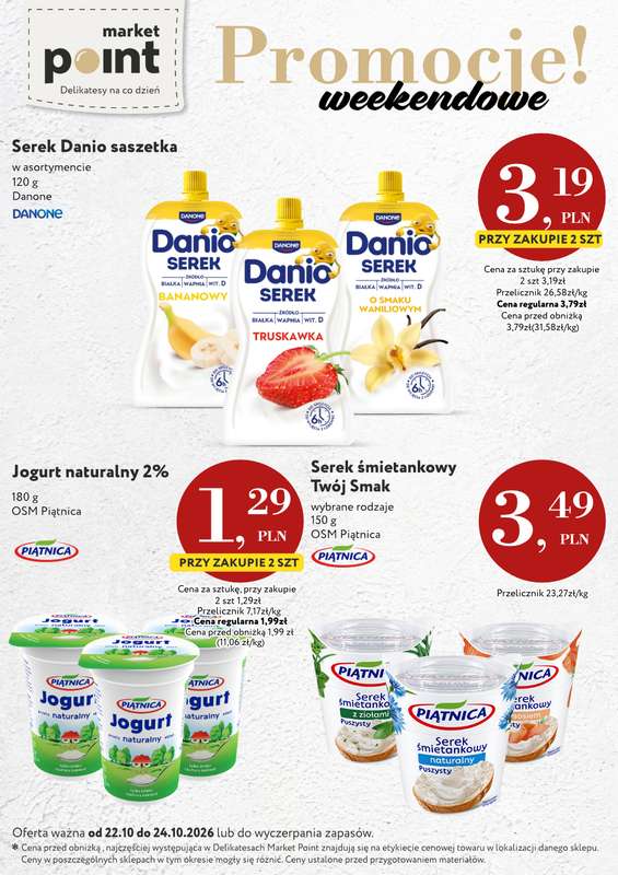 Market Point - gazetka promocyjna Ulotka weekendowa od czwartku 22.10 do soboty 24.10 - strona 9