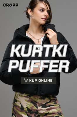 Cropp - gazetka promocyjna Kurtki puffer damskie od środy 21.10 