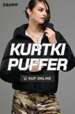 Cropp - gazetka promocyjna Kurtki puffer damskie od środy 21.10 