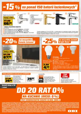 OBI - gazetka promocyjna Gazetka od środy 21.10 do poniedziałku 09.11 - strona 16