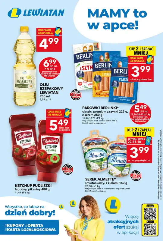 LEWIATAN - gazetka promocyjna Mamy TO w Lewiatanie – Bielsko-Biała od czwartku 22.10 do soboty 31.10 - strona 5
