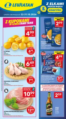 LEWIATAN - gazetka promocyjna Mamy TO w Lewiatanie – Kujawy od czwartku 22.10 do soboty 31.10
