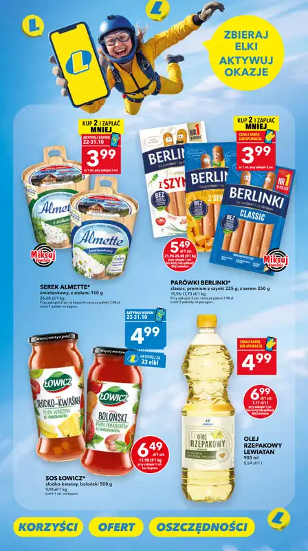 LEWIATAN - gazetka promocyjna Mamy TO w Lewiatanie – woj. mazowieckie od czwartku 22.10 do soboty 31.10 - strona 3