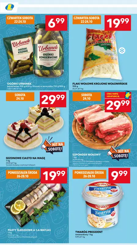 LEWIATAN - gazetka promocyjna Mamy TO w Lewiatanie – woj. mazowieckie od czwartku 22.10 do soboty 31.10 - strona 4