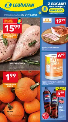 LEWIATAN - gazetka promocyjna Mamy TO w Lewiatanie – woj. mazowieckie od czwartku 22.10 do soboty 31.10