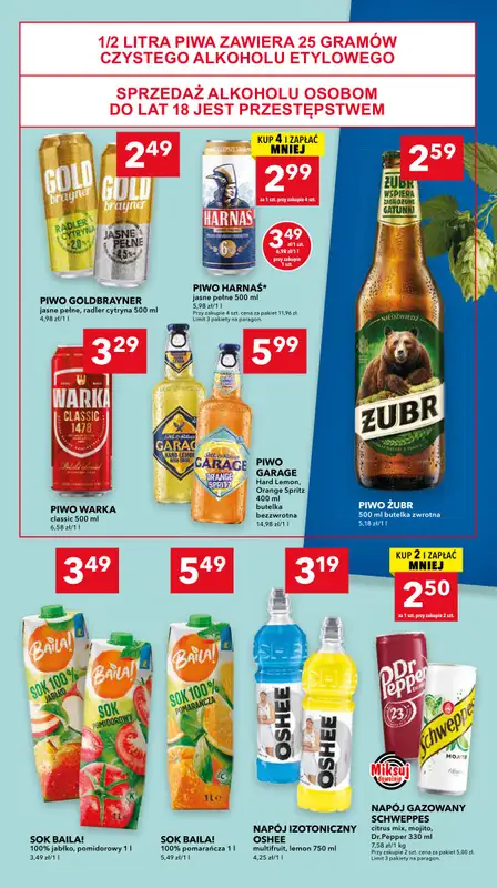 LEWIATAN - gazetka promocyjna Mamy TO w Lewiatanie – woj. mazowieckie od czwartku 22.10 do soboty 31.10 - strona 13