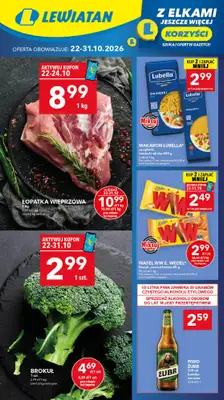 LEWIATAN - gazetka promocyjna Mamy TO w Lewiatanie – woj. podkarpackie od czwartku 22.10 do soboty 31.10