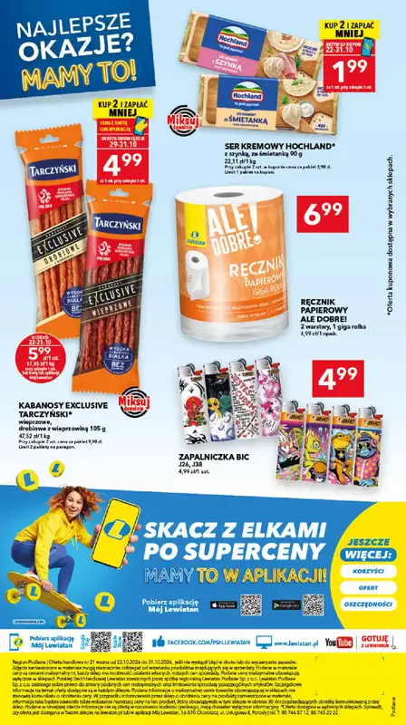 LEWIATAN - gazetka promocyjna Mamy TO w Lewiatanie – woj. podlaskie od czwartku 22.10 do soboty 31.10 - strona 16