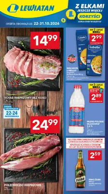 LEWIATAN - gazetka promocyjna Mamy TO w Lewiatanie – woj. podlaskie od czwartku 22.10 do soboty 31.10