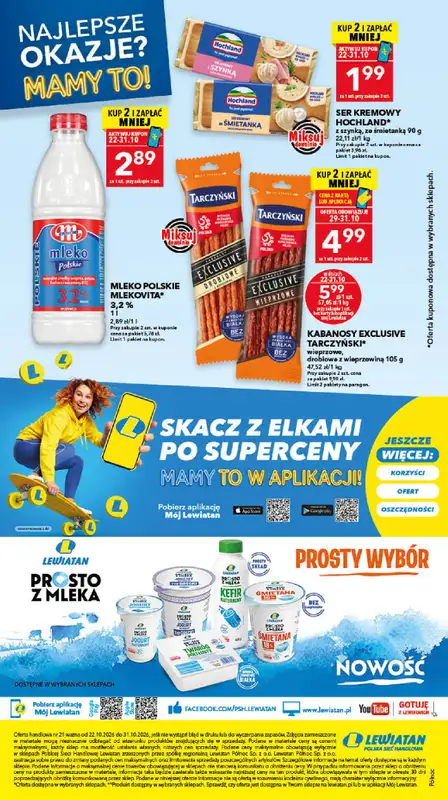 LEWIATAN - gazetka promocyjna Mamy TO w Lewiatanie – Północ od czwartku 22.10 do soboty 31.10 - strona 16