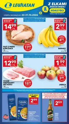 LEWIATAN - gazetka promocyjna Mamy TO w Lewiatanie – woj. wielkopolskie od czwartku 22.10 do soboty 31.10