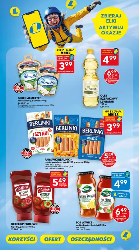 LEWIATAN - gazetka promocyjna Mamy TO w Lewiatanie – Zachód od czwartku 22.10 do soboty 31.10 - strona 3