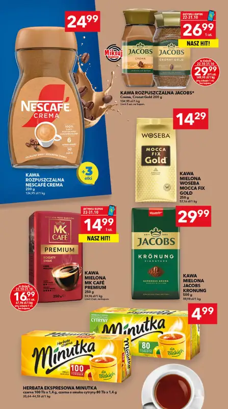 LEWIATAN - gazetka promocyjna Mamy TO w Lewiatanie – Zachód od czwartku 22.10 do soboty 31.10 - strona 8