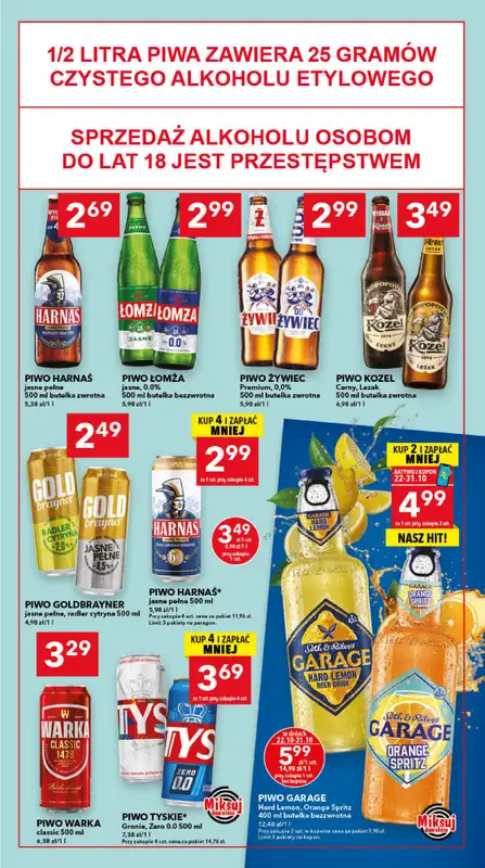 LEWIATAN - gazetka promocyjna Mamy TO w Lewiatanie – Zachód od czwartku 22.10 do soboty 31.10 - strona 13