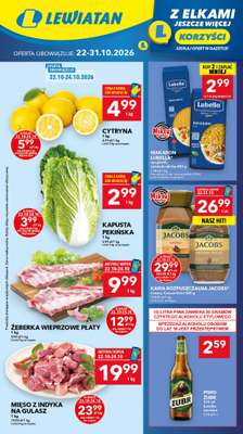 LEWIATAN - gazetka promocyjna Mamy TO w Lewiatanie – Zachód od czwartku 22.10 do soboty 31.10