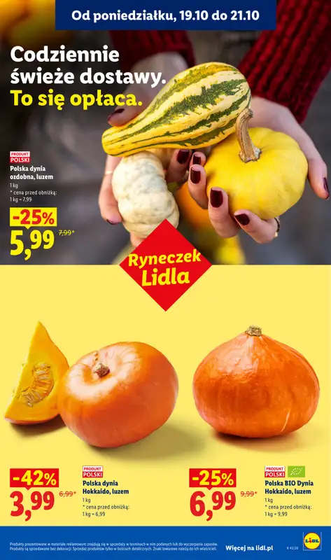 Lidl - gazetka promocyjna Oferta od poniedziałku od poniedziałku 19.10 do środy 21.10 - strona 43