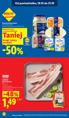 Lidl - gazetka promocyjna Oferta od poniedziałku od poniedziałku 19.10 do środy 21.10 - strona 22