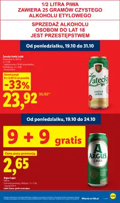 Lidl - gazetka promocyjna Oferta od poniedziałku od poniedziałku 19.10 do środy 21.10 - strona 27