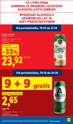 Lidl - gazetka promocyjna Oferta od poniedziałku od poniedziałku 19.10 do środy 21.10 - strona 27