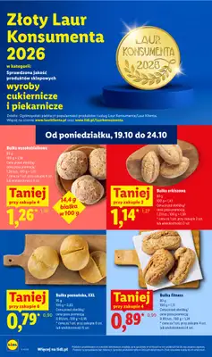 Lidl - gazetka promocyjna Oferta od poniedziałku od poniedziałku 19.10 do środy 21.10 - strona 46
