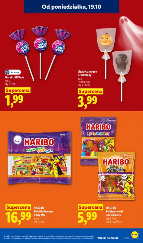 Lidl - gazetka promocyjna Oferta od poniedziałku od poniedziałku 19.10 do środy 21.10 - strona 77