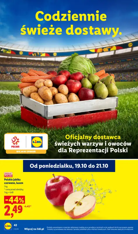 Lidl - gazetka promocyjna Oferta od poniedziałku od poniedziałku 19.10 do środy 21.10 - strona 38