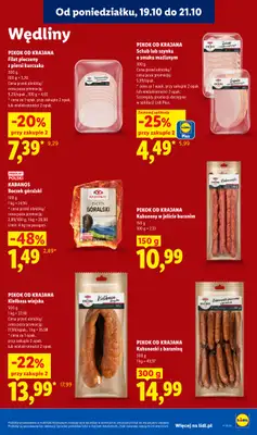 Lidl - gazetka promocyjna Oferta od poniedziałku od poniedziałku 19.10 do środy 21.10 - strona 53