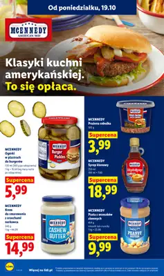 Lidl - gazetka promocyjna Oferta od poniedziałku od poniedziałku 19.10 do środy 21.10 - strona 62