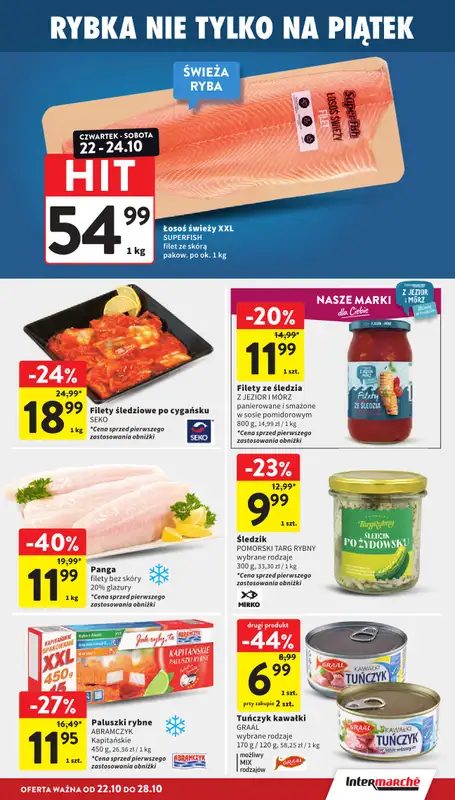 Intermarche - gazetka promocyjna Gazetka od czwartku 22.10 do środy 28.10 - strona 19
