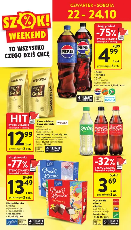 Intermarche - gazetka promocyjna Gazetka od czwartku 22.10 do środy 28.10 - strona 8