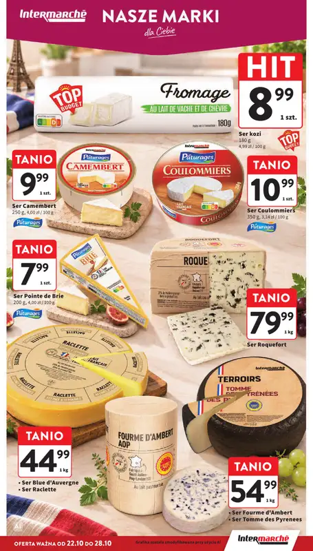 Intermarche - gazetka promocyjna Gazetka od czwartku 22.10 do środy 28.10 - strona 21