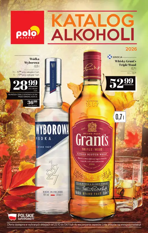 POLOmarket - gazetka promocyjna Katalog alkoholi  