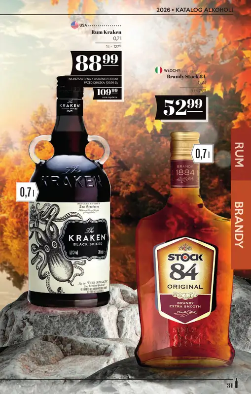 POLOmarket - gazetka promocyjna Katalog alkoholi od czwartku 22.10 do środy 04.11 - strona 31