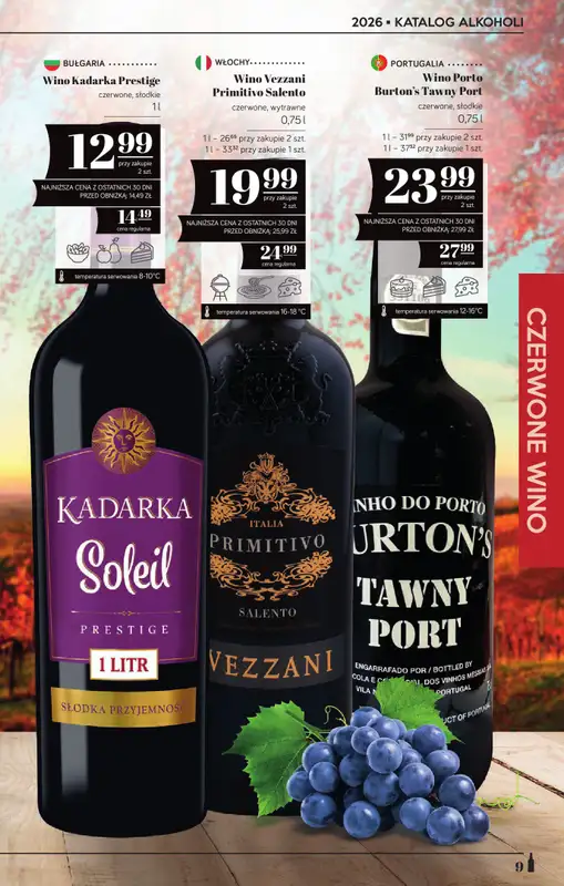 POLOmarket - gazetka promocyjna Katalog alkoholi od czwartku 22.10 do środy 04.11 - strona 9