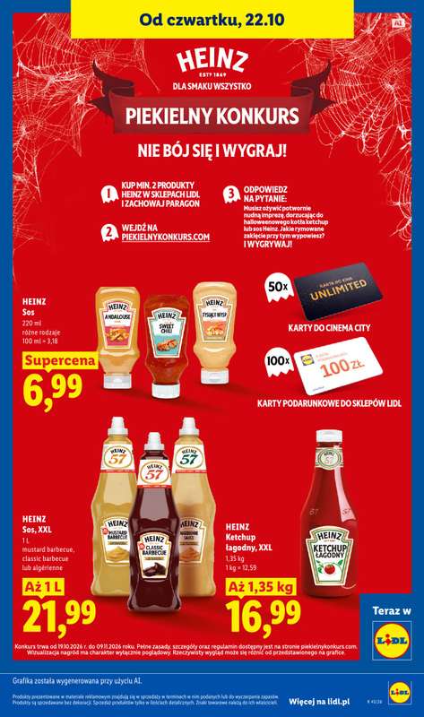 Lidl - gazetka promocyjna Oferta od czwartku od czwartku 22.10 do soboty 24.10 - strona 91