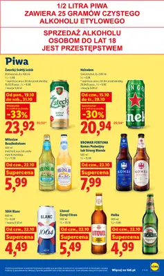 Lidl - gazetka promocyjna Oferta od czwartku od czwartku 22.10 do soboty 24.10 - strona 89
