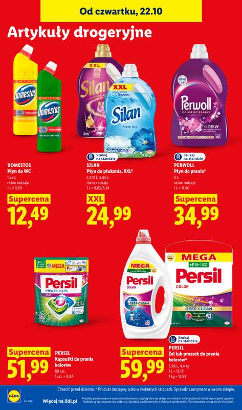 Lidl - gazetka promocyjna Oferta od czwartku od czwartku 22.10 do soboty 24.10 - strona 98